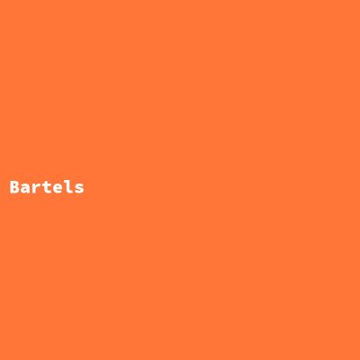 Hersteller: Bartels
