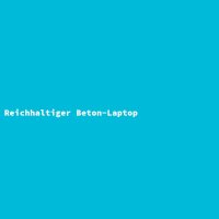 Reichhaltiger Beton-Laptop